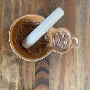 Japanese Suribachi and Surikogi (Mortar & Pestle) set